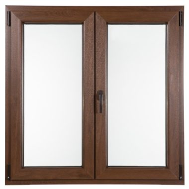 Finestra 2 ante REHAU colori standard, 1200 x 1400